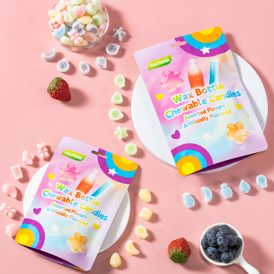 2 Packs Wax candy small size 58g