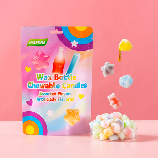 2 Packs Wax candy small size 58g